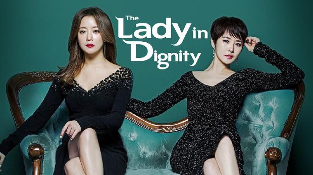 Poster drama Korea The Lady in Dignity (tvN)
