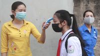 Potret Anak-anak di Vietnam yang Kembali Bersekolah