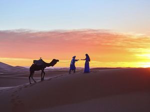 Eksotisme Maroko: Sepinya Padang Pasir-Ramainya Marrakech