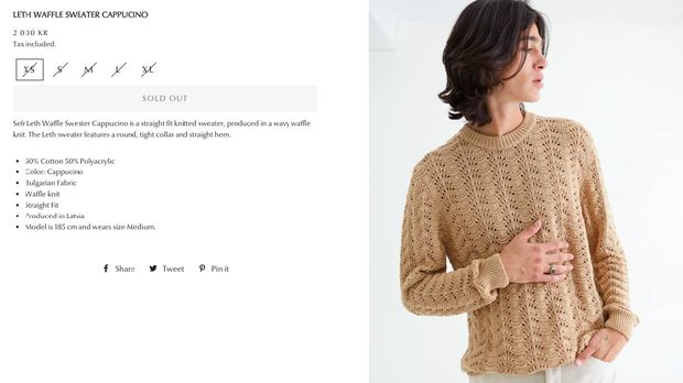 Sweter V BTS