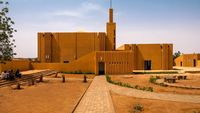 Melihat Lebih Dekat Masjid Unik di Republik Niger