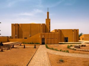 Melihat Lebih Dekat Masjid Unik di Republik Niger