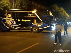 4 Bus Angkut 125 Pemudik dari Jakarta Dihalau Masuk Jatim