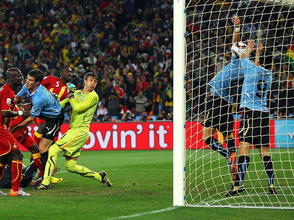 Ghana Vs Uruguay di Piala Dunia 2022: Memori Handball Suarez Ghana Vs Uruguay di Piala Dunia 2022: Memori Handball Suarez