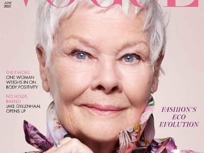 Judi Dench Ukir Prestasi di Usia 85, Jadi Model Tertua di Cover Vogue