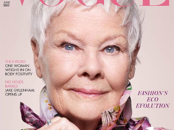 Judi Dench Ukir Prestasi di Usia 85, Jadi Model Tertua di Cover Vogue