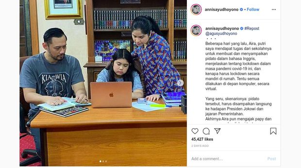 Unggahan Annisa Pohan