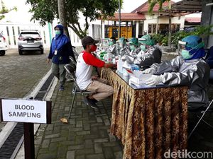 170 Warga Bantul Ikut Rapid Test Massal: 2 Orang Reaktif, Salah Satunya Bidan