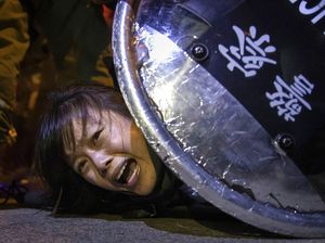 Foto Mahasiswa Demo di Hong Kong Raih Penghargaan Pulitzer