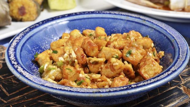 Tofu telur asin