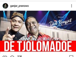 Didi Kempot Meninggal Dunia, Ganjar Pranowo: Selamat Jalan Kawan
