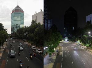 Suasana Jalanan Kota Surabaya Saat PSBB Suasana Jalanan Kota Surabaya Saat PSBB
