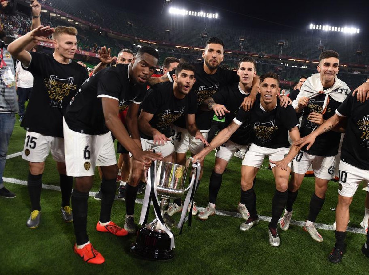 Valencia, juara Copa Del Rey musim lalu. Foto: Getty Images/Denis Doyle
