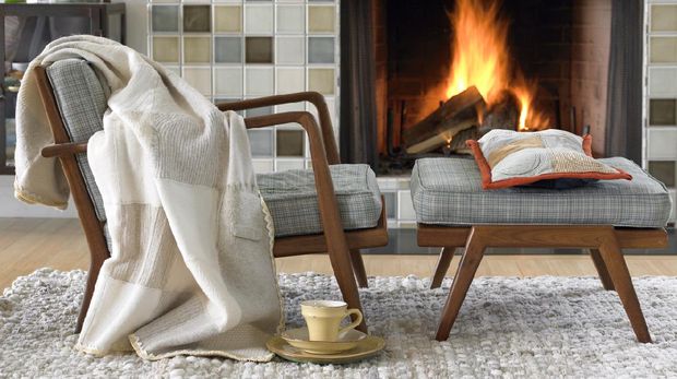 Karpet anyaman wool