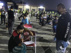 12 Warga Sidoarjo yang Reaktif Saat Terjaring Razia Jam Malam PSBB Tes Swab