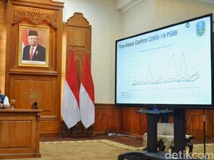 PSBB Hari Kesembilan, Tren COVID-19 di Surabaya Raya Masih Naik