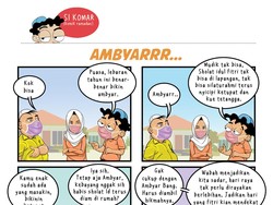 Hati Komar Ambyarrr...