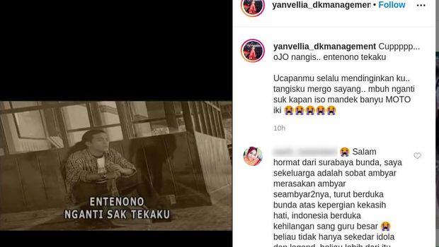Yan Vellia, Istri Didi Kempot