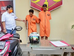 2 Pencuri Motor di Palembang Ditangkap Polisi, Salah Satunya Ditembak