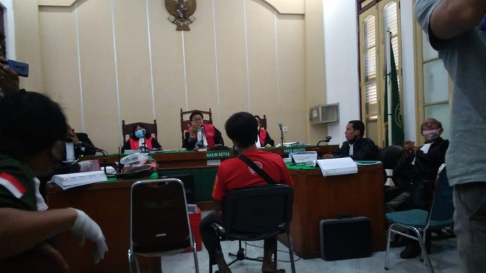 Sidang lanjutan kasus pembunuhan hakim Jamaluddin (Datuk Haris Molana-detikcom)