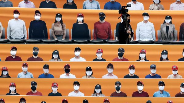 Ditonton Suporter Bohongan, Baseball Korsel Kembali Berlaga