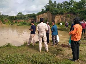 Bocah 7 Tahun Hilang Tenggelam di Bekas Tambang Pasir di Cilegon