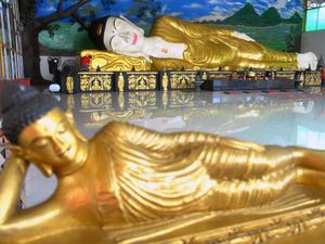 Patung Budha Tidur juga Ditutup Selama PSBB Jabar