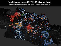 PSBB Jabar Hari Pertama: Muncul 20 Kasus Baru, Tren Sembuh Naik