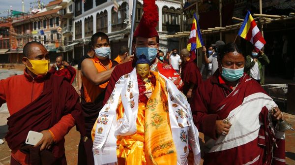 Begini Momen Perayaan Waisak di Nepal