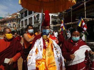 Begini Momen Perayaan Waisak di Nepal