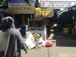 Pedagangnya Positif Corona, Dua Pasar di Surabaya Ditutup 14 Hari