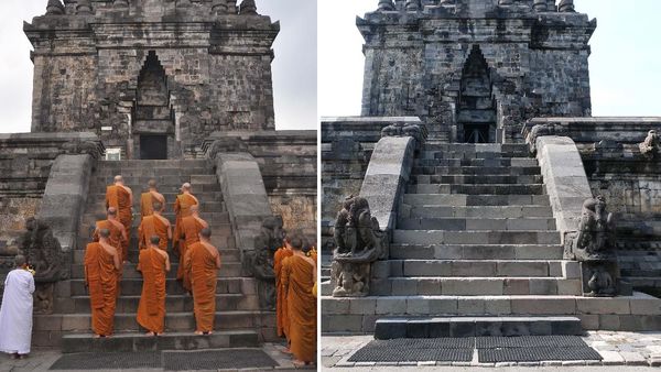 Perayaan Waisak di Candi Borobudur Sebelum dan Sesudah Corona