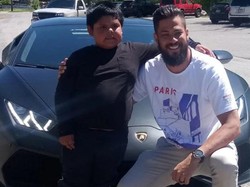 Bocah 5 Tahun yang Kendarai Mobil di Tol Akhirnya Kesampaian Naik Lamborghini