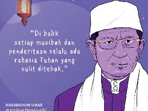 Prof. Nasaruddin Umar: di Balik Musibah Ada Rahasia Tuhan Sulit Ditebak Prof. Nasaruddin Umar: di Balik Musibah Ada Rahasia Tuhan Sulit Ditebak