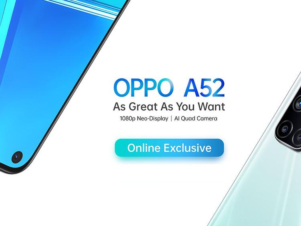 Harga dan Spesifikasi Oppo A52 Terbaru Agustus 2021