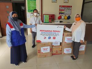 Kado APD dari Pertamina untuk Ultah RSUD Tangerang ke-56