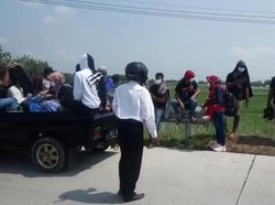 Modus Baru Pemudik Pulang Kampung, Turun di Overpass Tol