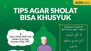 Tips Agar Khusyuk dalam Sholat