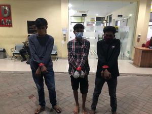 Ditangkap, Maling Rumah Pasien Positif Corona di Makassar Jalani Rapid Test