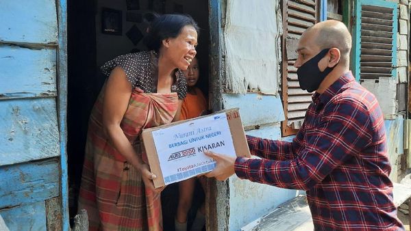 Ringankan Beban Imbas Corona, Astra Bagi-bagi Sembako Rp 25 M