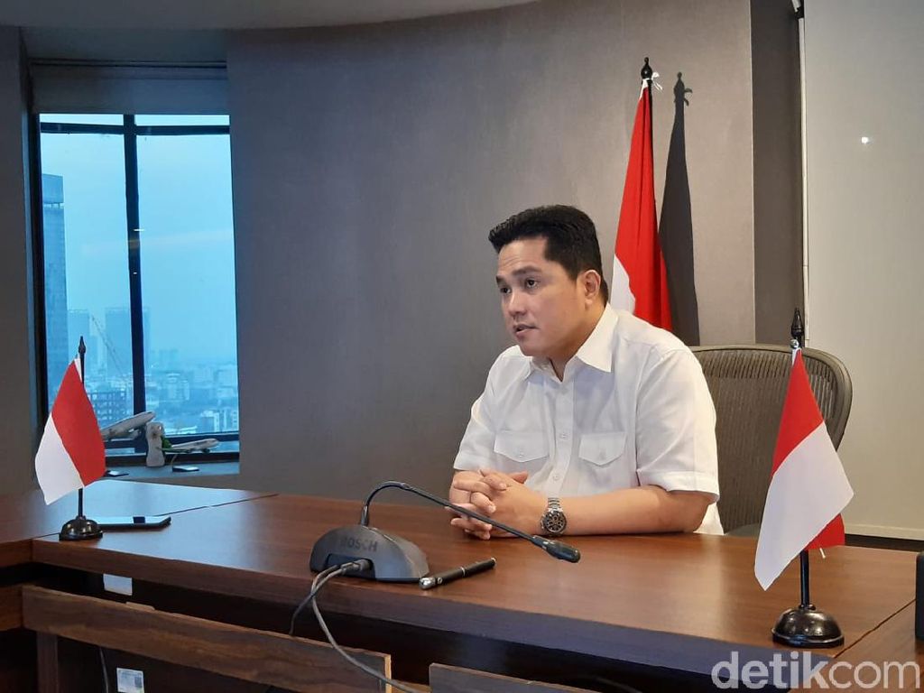 Komentar Erick Thohir ke Dirut Holding Tambang yang Diusir Anggota DPR