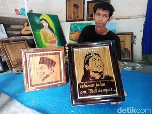 Seorang Sobat Ambyar di Jombang Kenang Didi Kempot dengan Karya