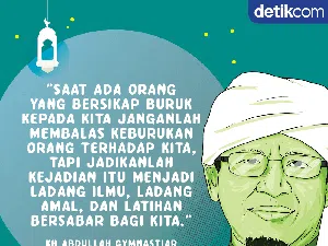 Aa Gym : Jangan Balas Keburukan Orang Pada Kita, Jadikan Ladang Amal