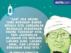 Aa Gym : Jangan Balas Keburukan Orang Pada Kita, Jadikan Ladang Amal