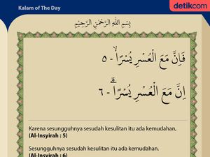 Surat Al-Insyirah Ayat 5-6 :  Sesudah Kesulitan Ada Kemudahan