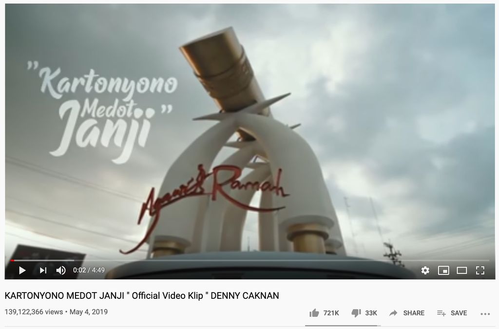 Video klip Kartonyono Medot Janji