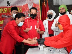 Ketua MPR Adakan Rapid Test COVID-19 dan Suntik Vitamin C