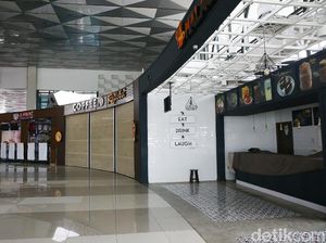 Restoran dan Ritel di Soetta Belum Kembali Normal
