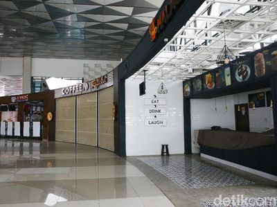Restoran dan Ritel di Soetta Belum Kembali Normal