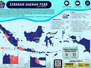 Peta Persebaran Virus Corona, Jadi Panduan untuk Traveling Kamu